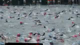 2008 Ironman Lake Placid Swim Start [upl. by Alyks]