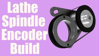 Lathe spindle encoder build [upl. by Kooima]