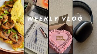 uni Diaries  CompSci Attending class  study sessions  cookwithme friends birthday vlog [upl. by Cordier895]