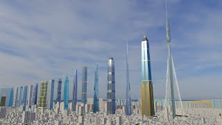 Tallest Future Skyscrapers in the World  Tallest buildings under development around the world [upl. by Cantone714]