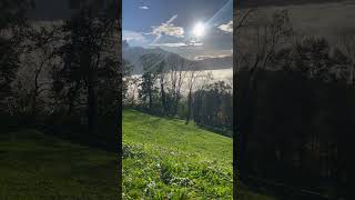 Die Schweiz Sargans Gonzen switzerland shorts mountains nature shortvideo [upl. by Yrahk]