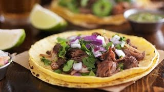 Barbacoa Beef Tacos Street Kitchen [upl. by Airdnas]