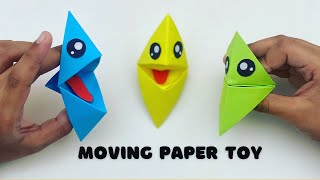 How To Make Easy Moving Paper Toy For Kids  Nursery Craft Ideas  Paper Craft Easy  KIDS crafts [upl. by Conrade]