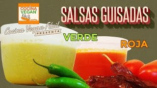 Salsas guisadas  Cocina Vegan Fácil Reeditado [upl. by Einaled]