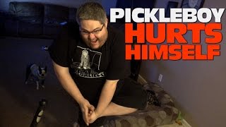 PICKLEBOY HURTS HIMSELF [upl. by Nosrej]