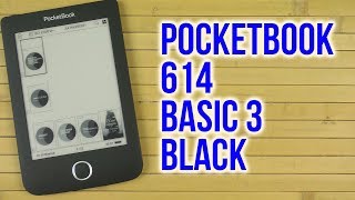 Распаковка PocketBook 614 Basic 3 Black PB6142ECIS [upl. by Bobbe]