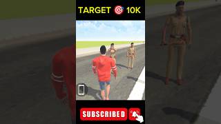 Polince ne gangster ko pakad liyain Indian bike driving 3d indianbikedriving3d shorts [upl. by Zoa]