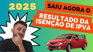 IPVA COMO CONSULTAR NO SIVEI O RESULTADO DO PEDIDO DE ISENÇÃO DE IPVA PARA PCD AUTISTA em 2025 [upl. by Spillar74]