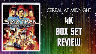 Star Trek  The Original Motion Picture 6Movie Collection 4K  Bluray Box Set Review [upl. by Sorac]