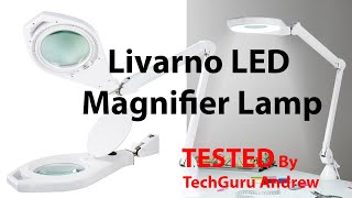 Livarno LED Magnifier Lamp [upl. by Hillell]