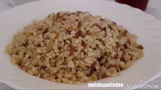 Şehriyeli Bulgur Pilavı [upl. by Emirej]