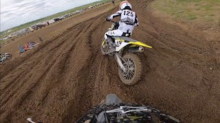 Western Canadian Amateur National Motocross 2024  Open Beginner  Moto 3 [upl. by Haras]