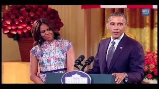 Youtube video of Obama singing pop song becomes viral hit [upl. by Annaynek]