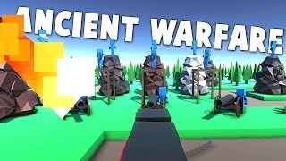 Ancient Warfare 3 NEW Ancient Warfare Game MAGIC  SO MANY MORTARS [upl. by Sinnal]