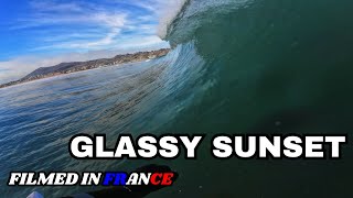 Surfing Glassy Waves at Beautiful Town Intermediate Surfer POV [upl. by Doomham468]