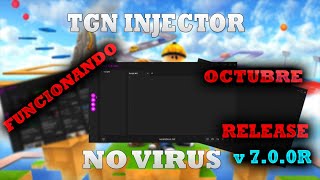 DESCARGAR E INSTALAR EL MEJOR EXPLOIT INJECTOR PARA ROBLOX TGN X ACTUALIZADO SIN BANEOS OCTUBRE [upl. by Nnyltak]