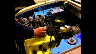 Lancia Fulvia 16 HF first start amp engine sound [upl. by Aicilas]