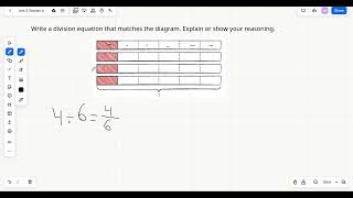 IM G5 Unit 2 Section A review Fractions as Quotients [upl. by Enautna296]