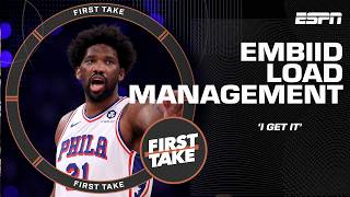 Stephen A was DISAPPOINTED in Shaq amp Charles Barkleys comments about Joel Embiid 👀  First Take [upl. by Llorre]