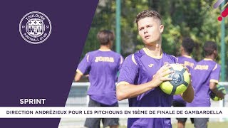 Sprint  Nos Pitchouns affronteront Andrézieux en 16ème de finale de Coupe Gambardella [upl. by Attenyw]