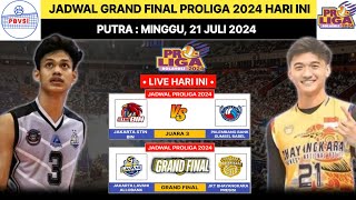 Jadwal Proliga 2024 Hari ini Grand Final  Lavani vs Bhayangkara Presisi  Final ProligaLive MojiTv [upl. by Verlee188]