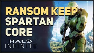 Ransom Keep Spartan Core Location Halo Infinite [upl. by Proudman]