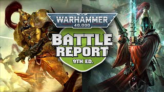 NEW Custodes vs Ynnari Warhammer 40k 9th Edition Battle Report Ep 168 [upl. by Yrellih775]