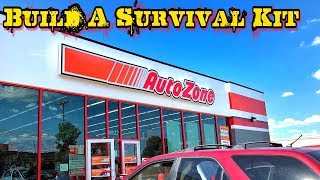 EDC amp Survival Shopping at AutoZone Can It be Done [upl. by Anaidirib]