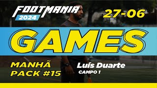 2706 Manhã I Luís Duarte Campo 1  FootMania  15 [upl. by Ordnazil828]