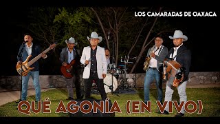 Los Camaradas De Oaxaca  Qué Agonía En Vivo [upl. by Fabria]