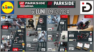 LIDL de LUNI 09122024  PARKSIDE® PERFORMANCE 20V [upl. by Nortyad71]