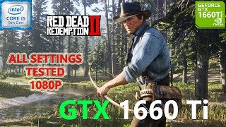 Red Dead Redemption 2 GTX 1660 Ti All Settings Tested [upl. by Araiet439]