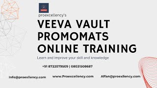 Veeva Vault PromoMats Online Training The Comprehensive Guideline  Proexcellency [upl. by Annawad38]