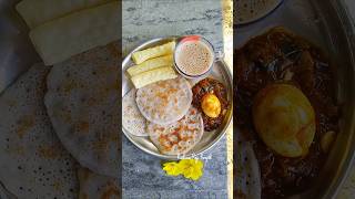 Healthy Breakfast Healthy Day shorts reshmarejirenjith reels appam eggcurry muttacurry [upl. by Forward573]