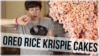 OREO RICE KRISPIE CAKES [upl. by Ieso123]