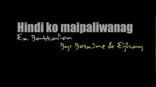 HINDI KO MAIPALIWANAG BY BOSX1NE amp EIJHAY [upl. by Riatsila770]