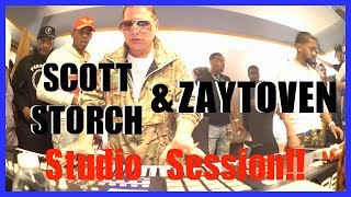 Scott Storch amp Zaytoven Beats Cooking Epic studio session viral [upl. by Buffo]