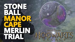 Stone Ball Manor Cape Merlin Trial Hogwarts Legacy [upl. by Annaehs]