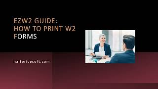 How to print W2 forms [upl. by Idahs]