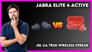 Jabra Elite 4 Active vs JBL UA True Wireless Streak Comparison [upl. by Alboran401]