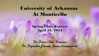 University of Arkansas Monticello Spring Choir 2024 Concert [upl. by Airbmac]