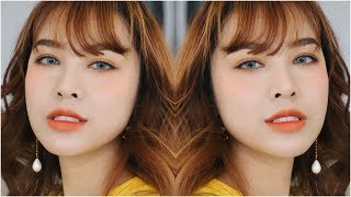 Summer Makeup Look  Trang điểm rực rỡ đón hè ☀️ EngSub [upl. by Ddart]