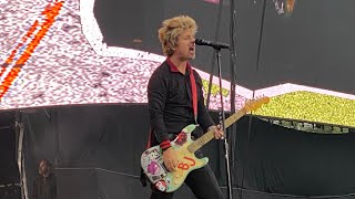 Green Day  Wake me up when September ends Live in Dublin Marlay Park 270624 4K [upl. by Dafodil]