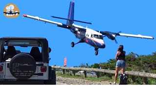 Top 5 extreme landings at airport St Barts SBH 3rd most dangerous Airport worldwide [upl. by Berliner]