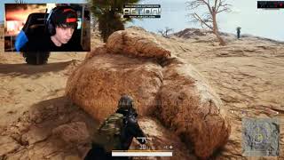 Rubius gana su primera partida de PUBG en directo [upl. by Downe]