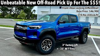 2024 Chevy Colorado ZR2 TEST DRIVEFULL REVIEW [upl. by Uile115]