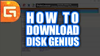 How To Download DiskGenius In Your Pc  Windows 10  HindiUrdu [upl. by Xantha]