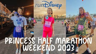 RUNDISNEY PRINCESS HALF MARATHON WEEKEND 2023 [upl. by Nessa970]