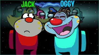 Oggy And Jack Playing With Funniest Randoms in Among us😂😂😂PART5 [upl. by Ainuj]