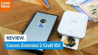 Creatief met de Canon Zoemini 2 Craft Kit  Review [upl. by Publus354]